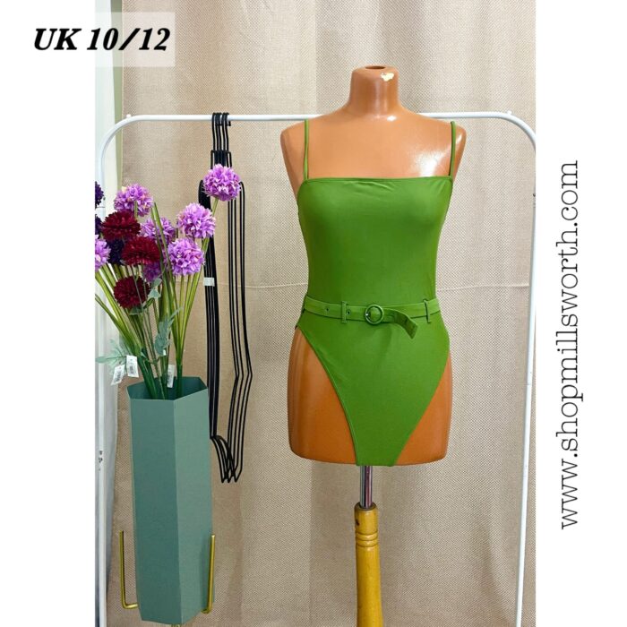 Forever 21 Belted One Piece Swimsuit - Image 1