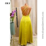 Fame & Partners Luminous Siren Embellished Strap Maxi Dress