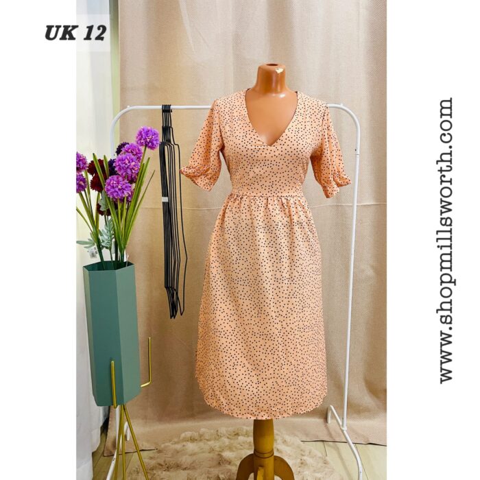 Boohoo Polka Dotted Dress - Image 1