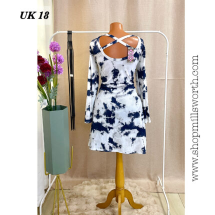 Boohoo Tie Dye Dress
