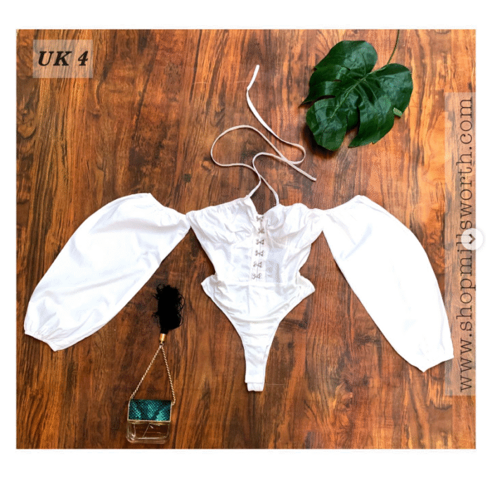 Prettylittlething Bardot Bodysuit - Image 1