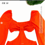 Shein Sweetheart Neck Lantern Cut Out Shirred Romper Playsuit - Image 3