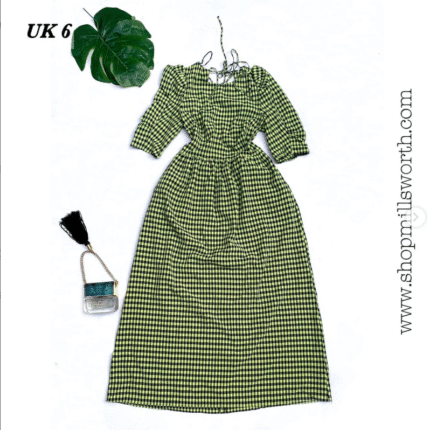 Topshop Tie Back Dress