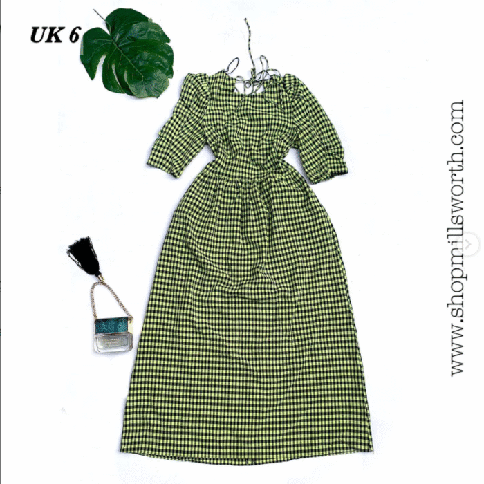 Topshop Tie Back Dress - Image 1