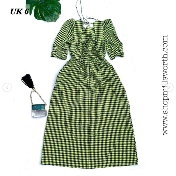 Topshop Tie Back Dress - Image 2