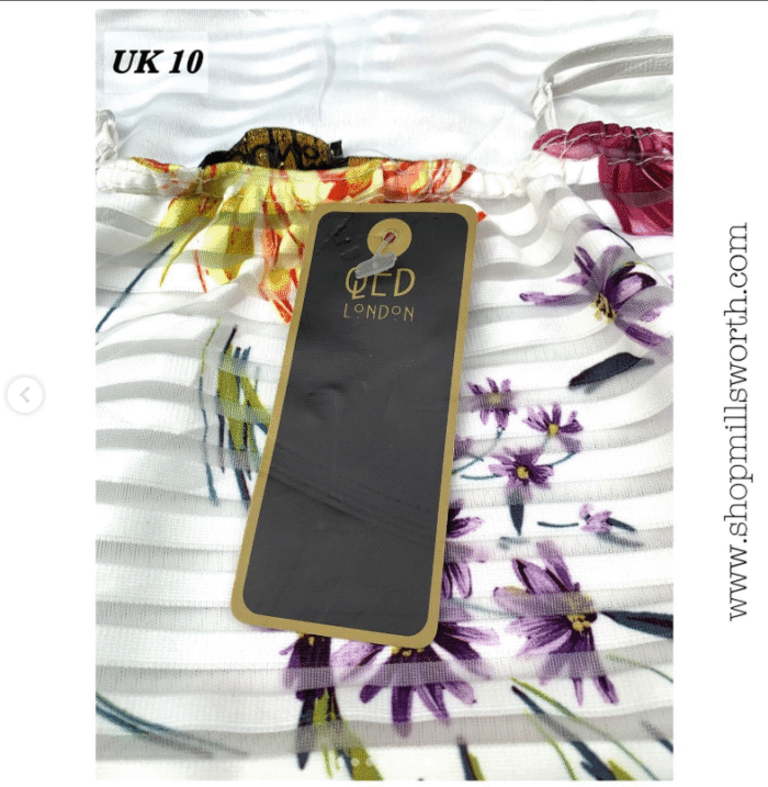 QED London Floral Bodycon Dress - Image 5