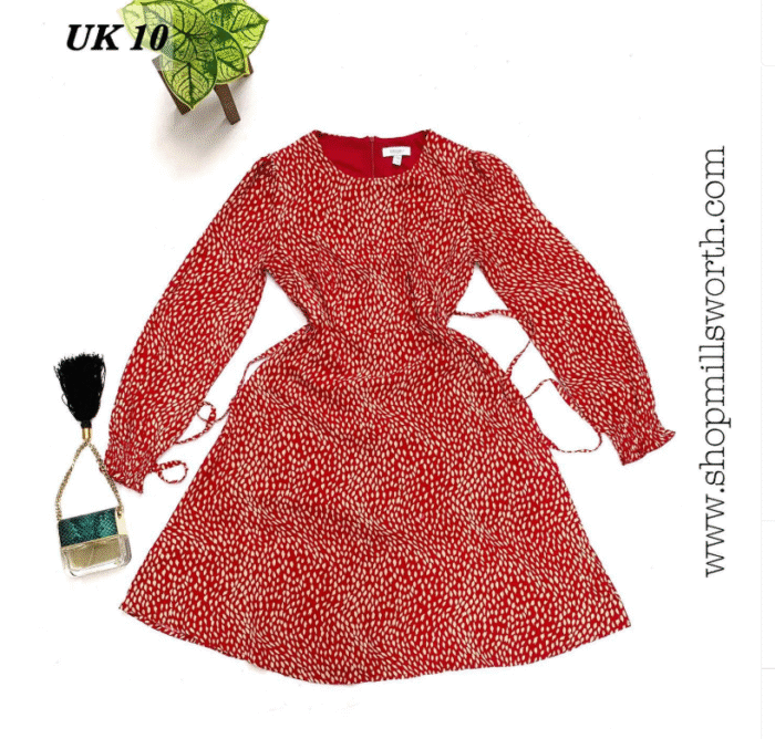 Blue Vanilla Belted Dress - Image 1