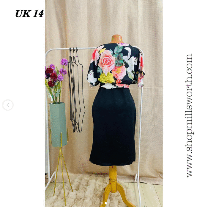 Missfiga Floral Belted Dress - Image 2