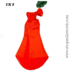 Boohoo Occasion Puff Sleeve Satin One Shoulder Maxi Dress - Image 2