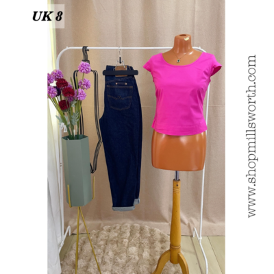 Pink Stretchy Top