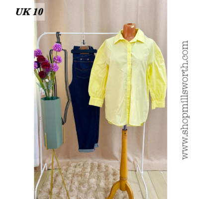 TU Woman Yellow Shirt