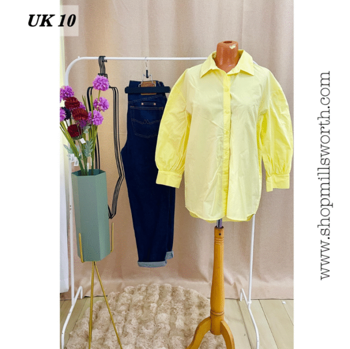 TU Woman Yellow Shirt - Image 1