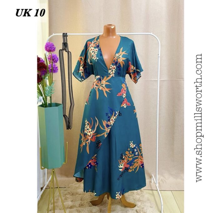 Sheilay Floral Maxi Wrap Dress - Image 2