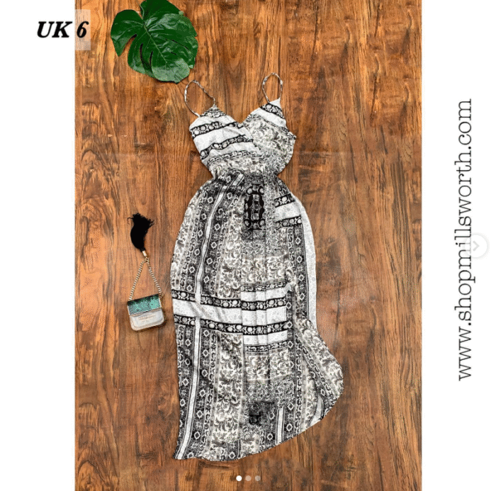 Zara Strappy Wrap Dress - Image 1