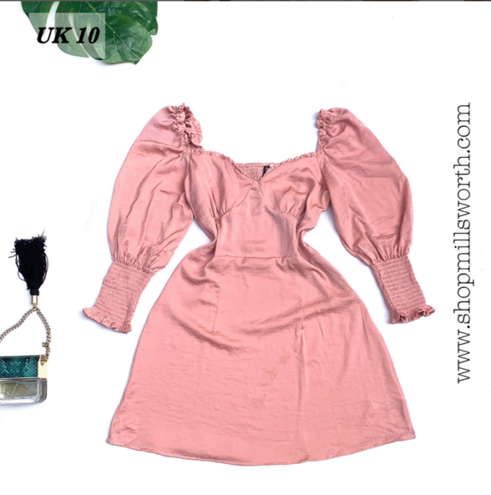 H&M Skater Milkmaid Dress - Image 1