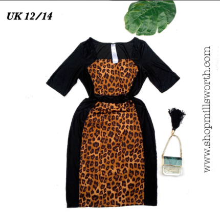 Avon Animal Print Bodycon Dress