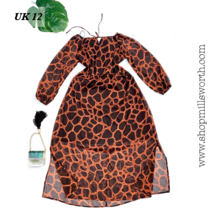 Animal Print Dress