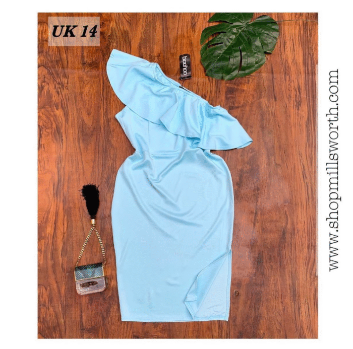 Boohoo One Shoulder Bodycon Dress - Image 1