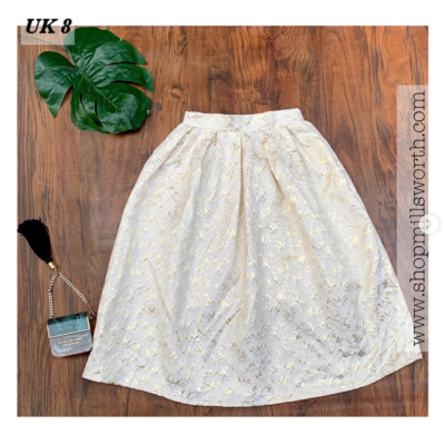 Off White Skirt