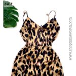 Girl In Mind Animal Print Strappy Wrap Maxi Dress - Image 3