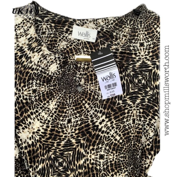 Wallis Animal Print Dress - Image 3