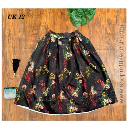 ASOS Floral Print Skirt