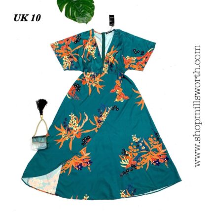 Sheilay Floral Maxi Wrap Dress