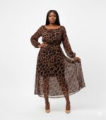 Animal Print Dress