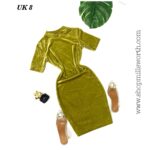Velvet Bodycon Dress - Image 2
