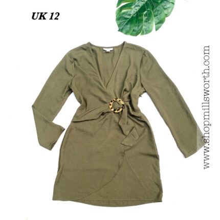 Topshop Faux Wrap Dress