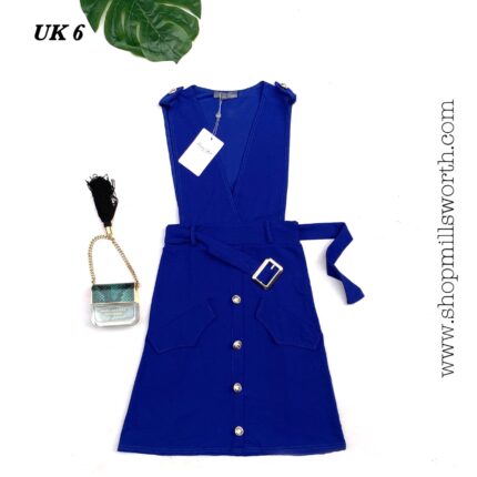 Femme Luxe Pinafore Mini Dress