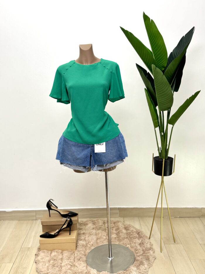 Primark Green Top - Image 1