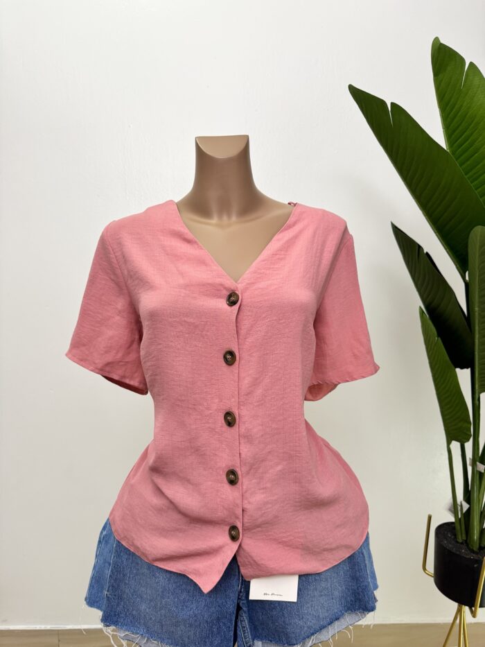 Primark Horn Button Top - Image 2