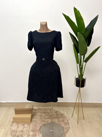 M&S Collection Black Office Dress
