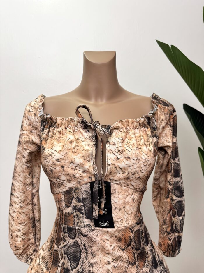Boohoo Animal Print Dress - Image 2