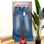 Only Carmakoma Sally Mid Waist Wide Leg Jeans