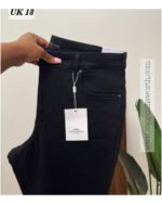Only Carmakoma Willy High Waist Straight Black Jeans - Image 3