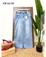 Only Carmakoma Willy Mid Waist Wide leg Light Blue Jeans