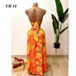 Cocktail Floral Double Split Front Vacay Dress - Image 7