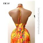 Cocktail Floral Double Split Front Vacay Dress - Image 3