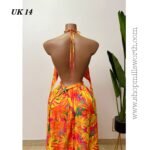 Cocktail Floral Double Split Front Vacay Dress - Image 8