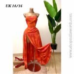 Eden Strapless Maxi Front Slit Dress - Image 3