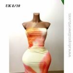 Iroha Strapless Maxi Dress in Mimosa Blossom - Image 3