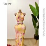 2-in-1 Halter Top x Maxi Skirt Mesh Dress - Image 6