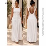 Off White Maxi Dress