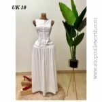 Off White Maxi Dress - Image 2
