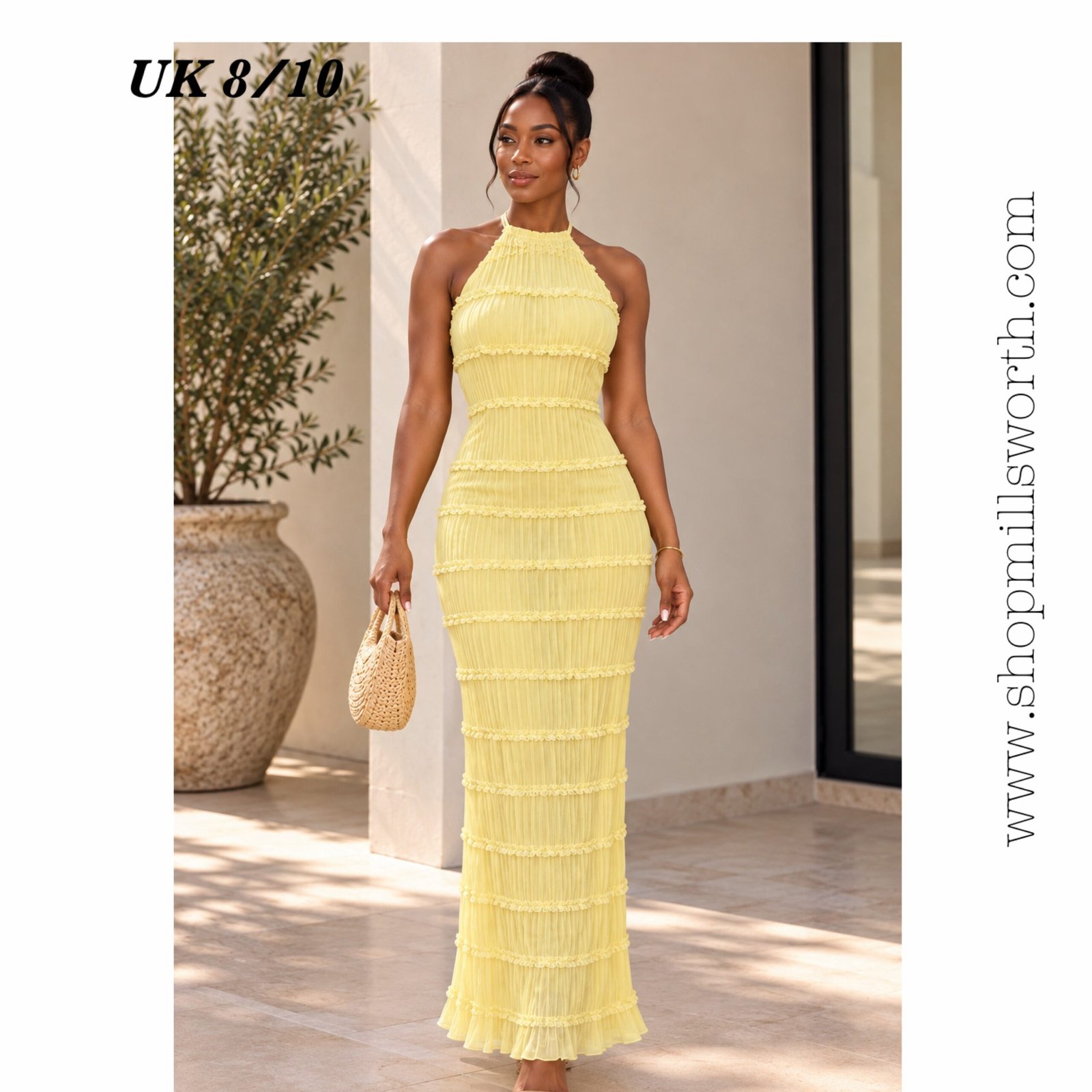 img_9364 Yellow Dress - Image 1